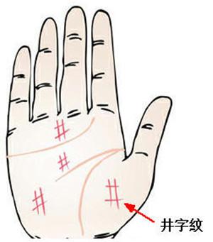 手相分析:手掌中井字纹有什么寓意? 手相分析:手掌中井字纹有什么寓意?