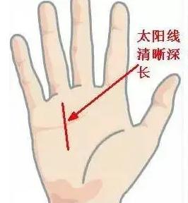 手相太阳线看会有多少财富 手相太阳线看会有多少财富