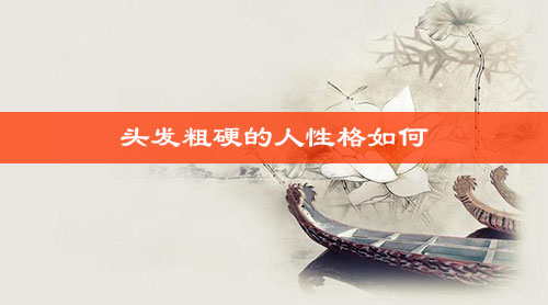 头发粗硬的人性格如何 头发粗硬的人性格如何