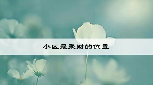 小区大门朝南 小区大门朝南
