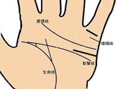 错把感情线当婚姻线,其实真正的婚姻线知道吗?