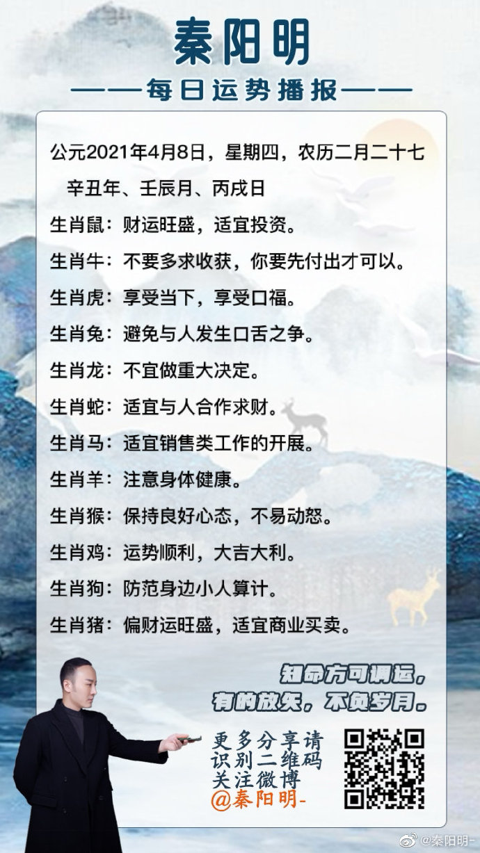 天津周易大师秦阳明讲解生肖运势