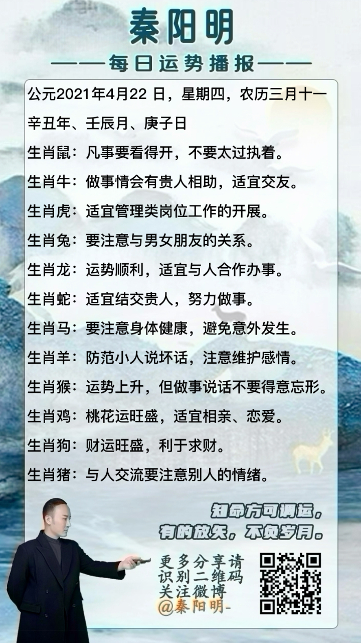 天津易经大师秦阳明分析十二生肖运势