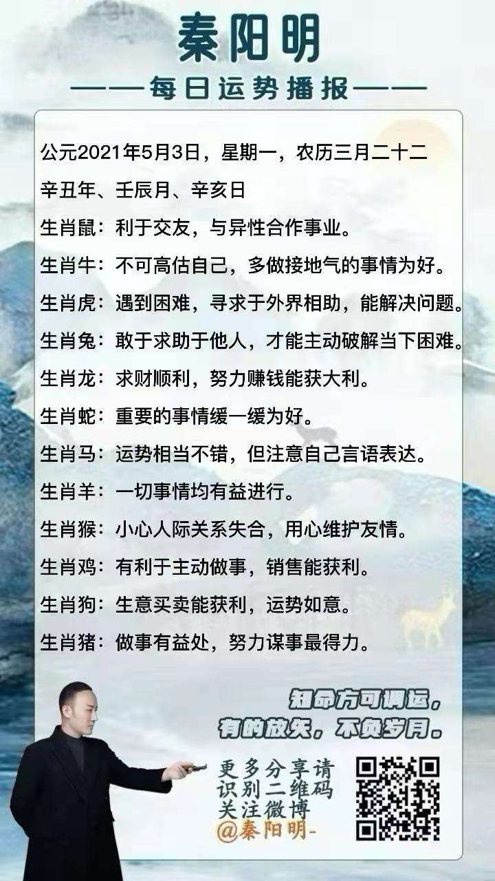 天津易经大师秦阳明讲解生肖运势