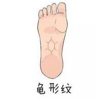 彰显富贵的几种脚纹