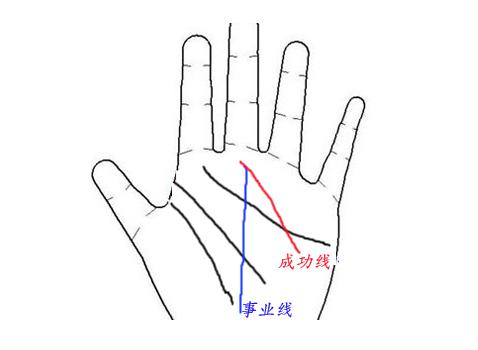 什么是成功线?事业线与成功线之间的关系?