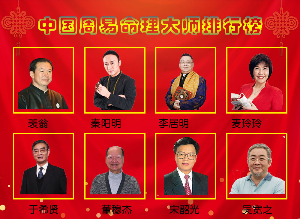 中国风水大师排名